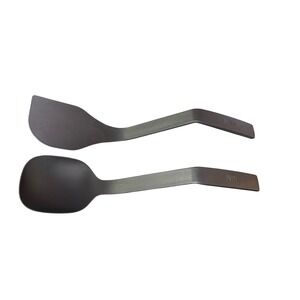Ninja‎ Kitchen Angled Utensil Set Spatula Spoon Black Cooking Tools